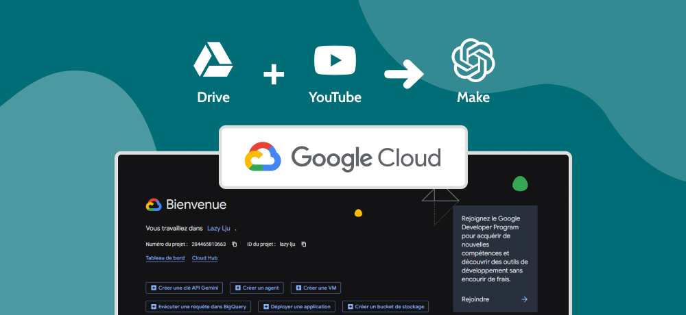 projet-google-cloud-platform Créer un projet Google Cloud platform pour Make